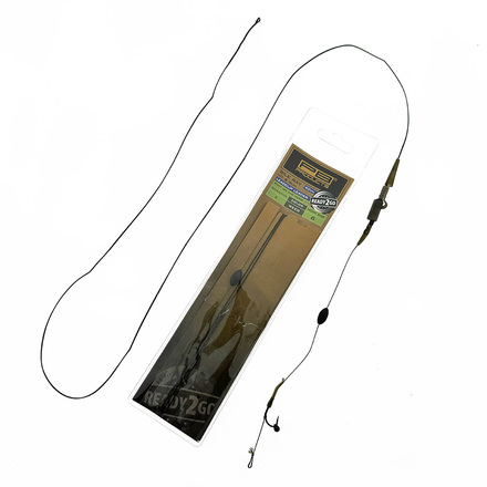 PB Products R2G SR Clip Leader 90 + Ronnie Hinged Stiff Weed Rig (90cm) (2 sztuki)