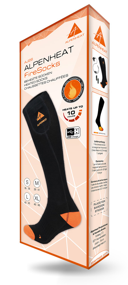 Skarpety Alpenheat Fire-Sock Cotton With Remote Control