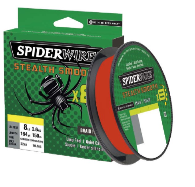 Plecionka Spiderwire Stealth Smooth 8 Red 300m