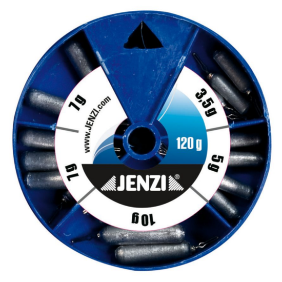 Jenzi Drop Shot / Texas / Carolina Rig ołów - Jenzi Drop Shot ołów asortyment D