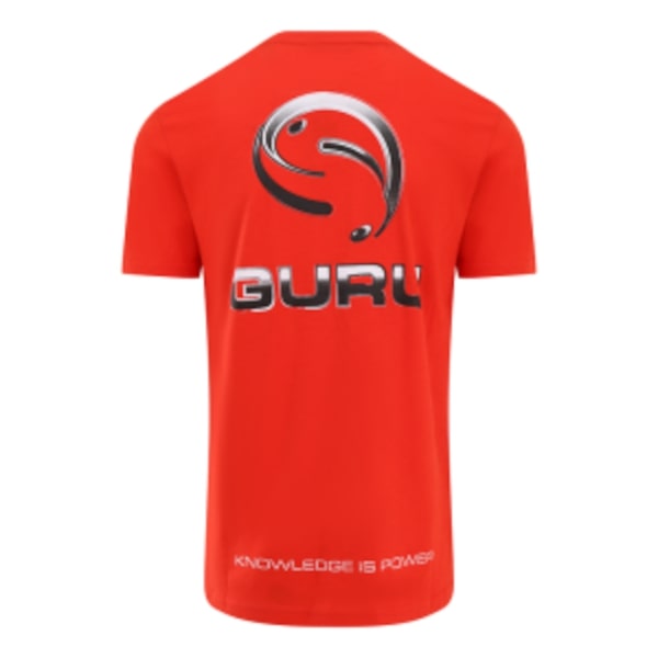 Guru Semi Logo T-shirt - Czerwona