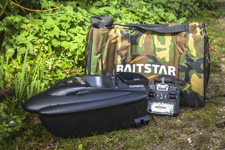 Łódka Zanętowa BaitStar Compact Black + Echosonda Sonartab