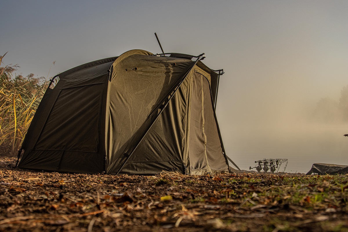 Solar SP Uni Spider Bivvy Bundle (Namiot z Panelem Przednim i Podłogą na Zamek)