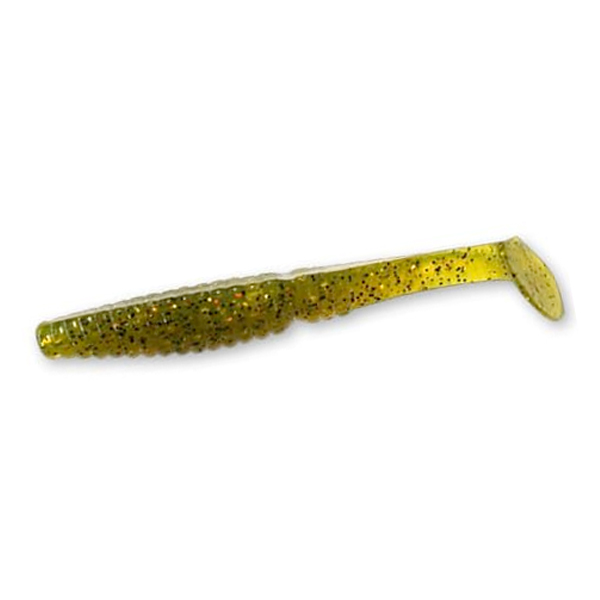 Crazy Fish Scalp Minnow - 4 lub 5 sztuk - Olive - 'Squid'