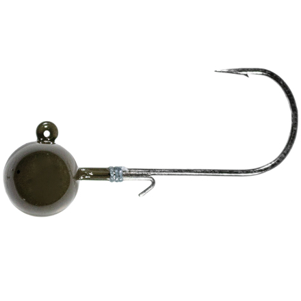 Główka Jigowa LMAB Tungsten Round Jig Green Pumpkin Rozmiar 3/0