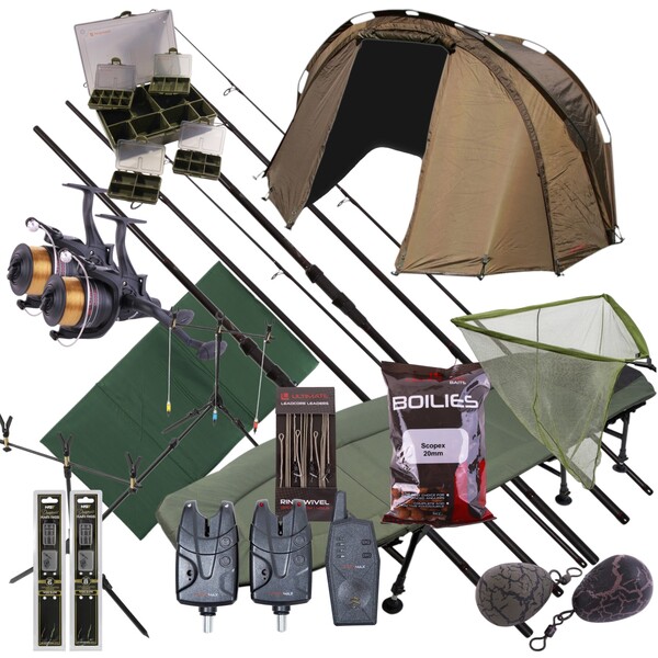 Ultimate Mega Complete Carp Night Fishing Set