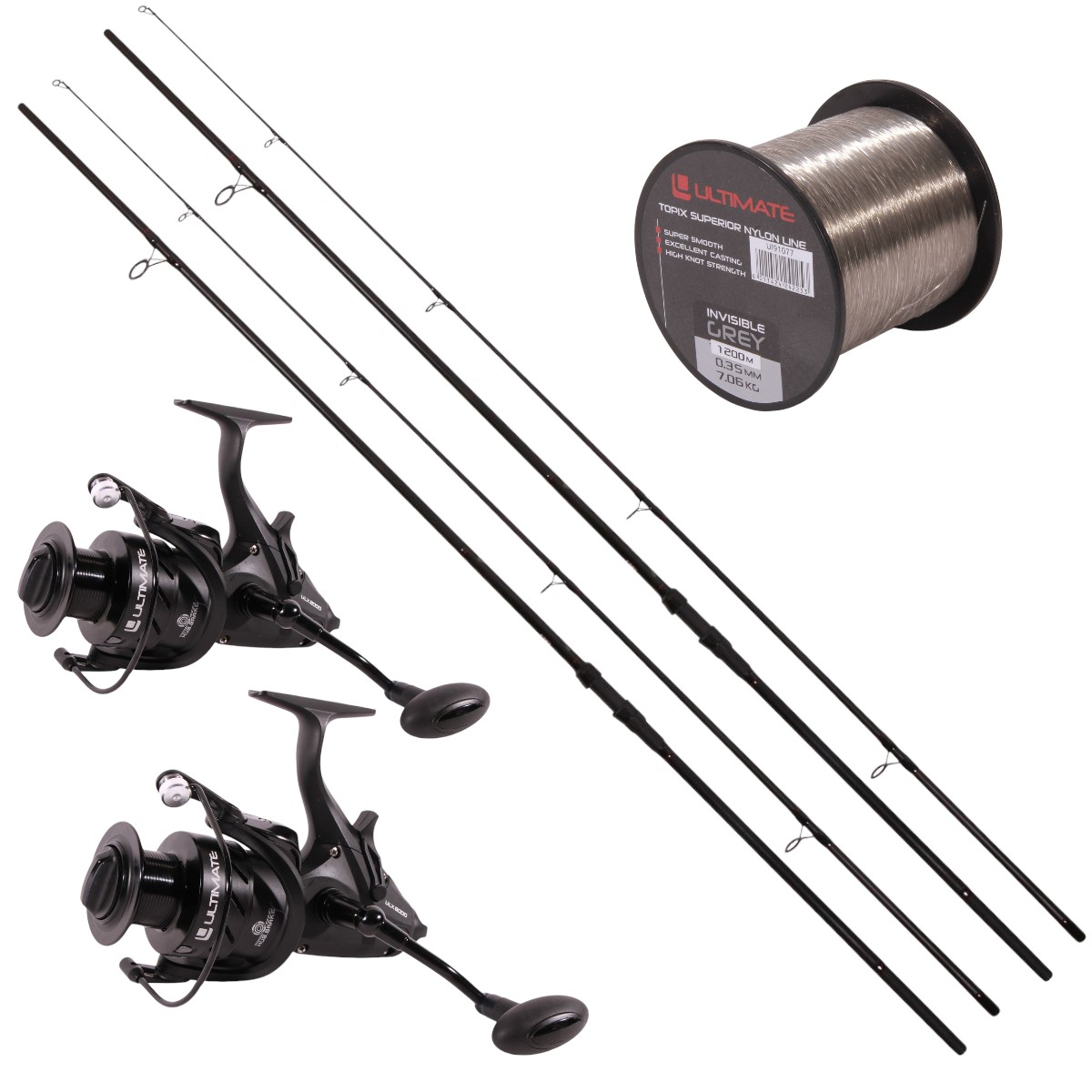 Zestaw Wędki Ultimate Adventure Carp II 11ft (3lb) + ULX 8000