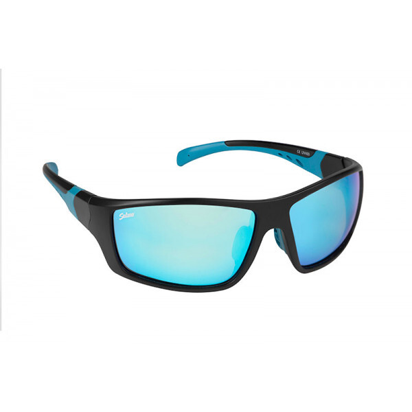 Salmo Wrap Eyewear Black / Grey Ice Blue Lens