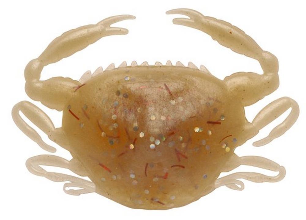 Berkley Gulp! Saltwater Peeler Crab 2in Shad (5 sztuk) - Amber Glow