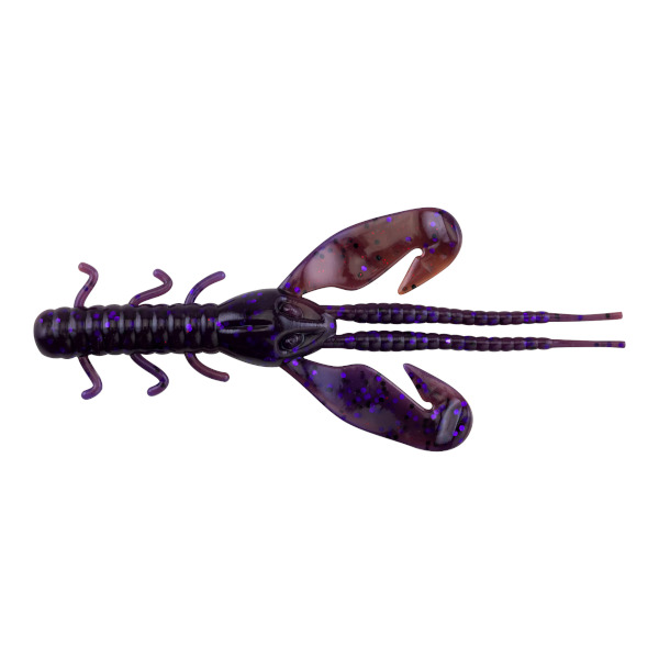 Berkley Powerbait Rocket Craw 4'' 8 sztuk - Purple Pumpkin Red