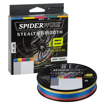 Plecionka Spiderwire Stealth Smooth 8 Braid Multicolor (600m)