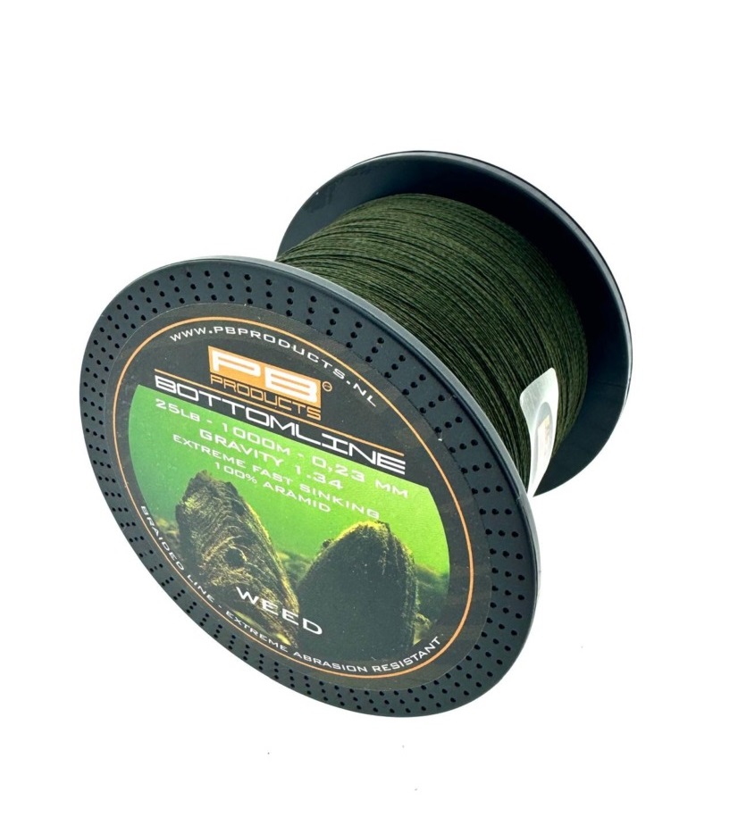 Plecionka PB Products Bottom Line Weed 0.23mm 25lb (1000m)