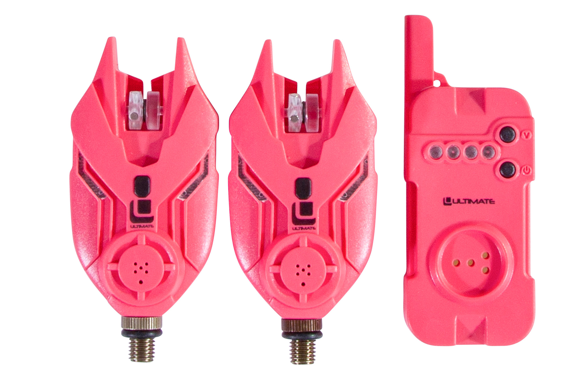 Zestaw Sygnalizatorów Ultimate E-Tension Pink Bite Alarm/Bankstick Set