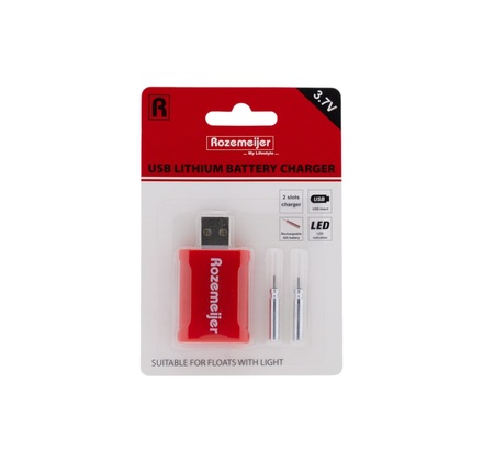 Ładowarka Rozemeijer USB Lithium Battery Charger Incl. 2x LIR425 Dobber Battery