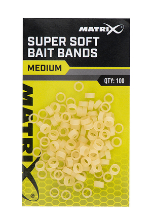 Matrix Super Soft Bait Bands (100 sztuk)