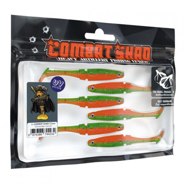 Combat Shad 7,5cm (6 sztuk)