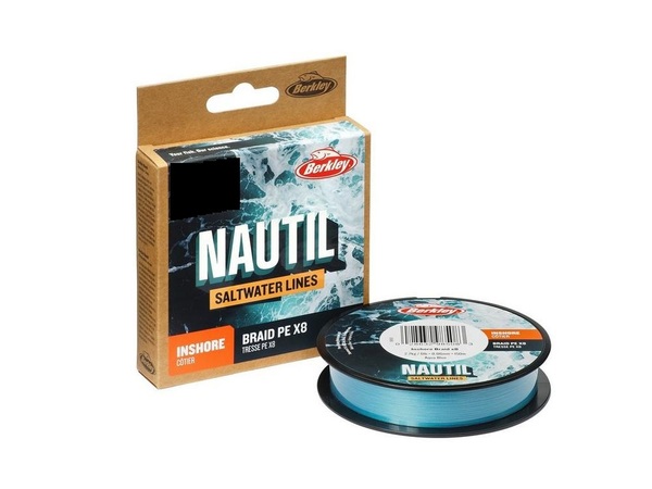 Plecionka Berkley Nautil Inshore x8 Aqua Blue 300m