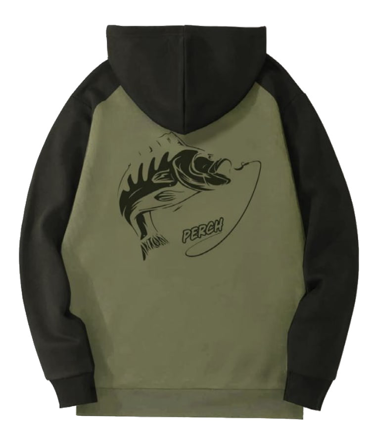 Bluza Wędkarska Fladen Hoody Jacket Duo Green Perch