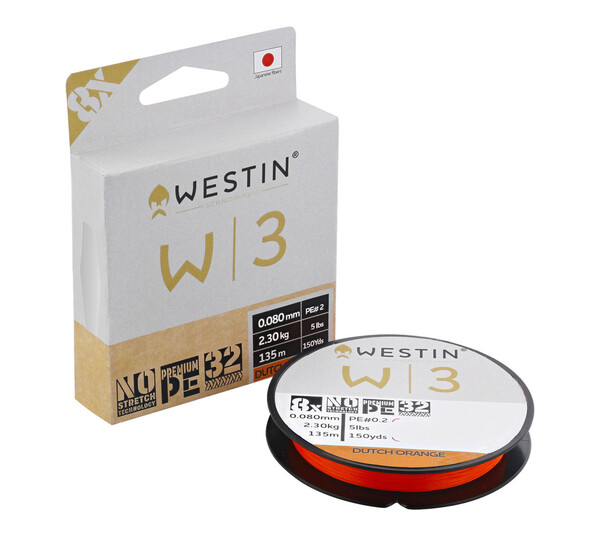 Plecionka Westin W3 8-Braid Dutch Orange (135m)