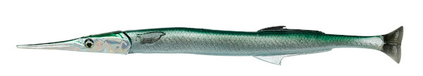 Savage Gear 3D Line Thru Needlefish Pulsetail 2+1 30cm 66g - Green