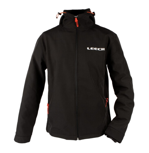 Kurtka Wędkarska Leech Softshell Jack Black