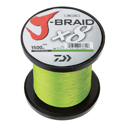 Plecionka Daiwa J-Braid X8 Chartreuse 1500m