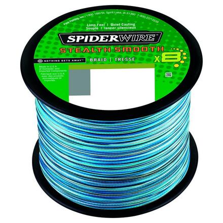 Plecionka Spiderwire Stealth Smooth 8 Blue Camo (2000m)