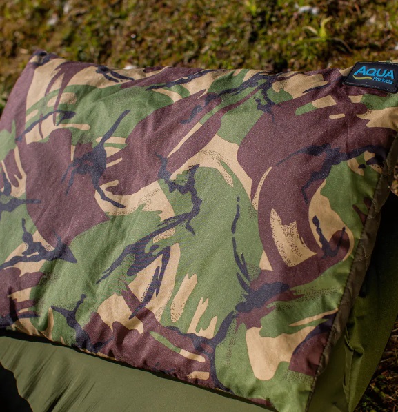 Aqua Camo Pillow Cover