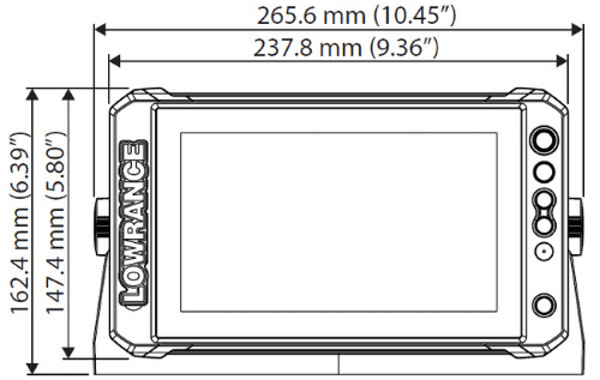 Lowrance Elite FS z Przetwornikiem Active Imaging 3-in-1 Transducer - FS 7