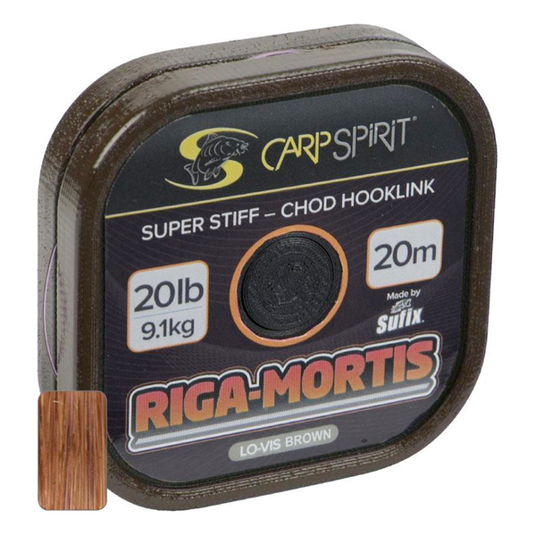 Materiał Przyponowy Carp Spirit Riga Mortis Brown 20m