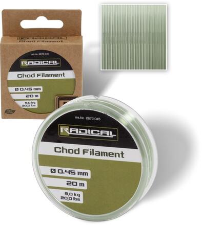 Materiał Przyponowy Radical Chod Filament 20m (0,45mm)