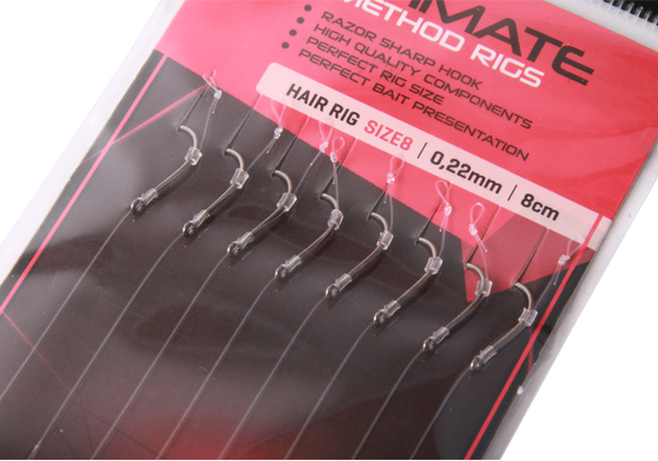Ultimate Method Hair Rigs, 8 sztuk