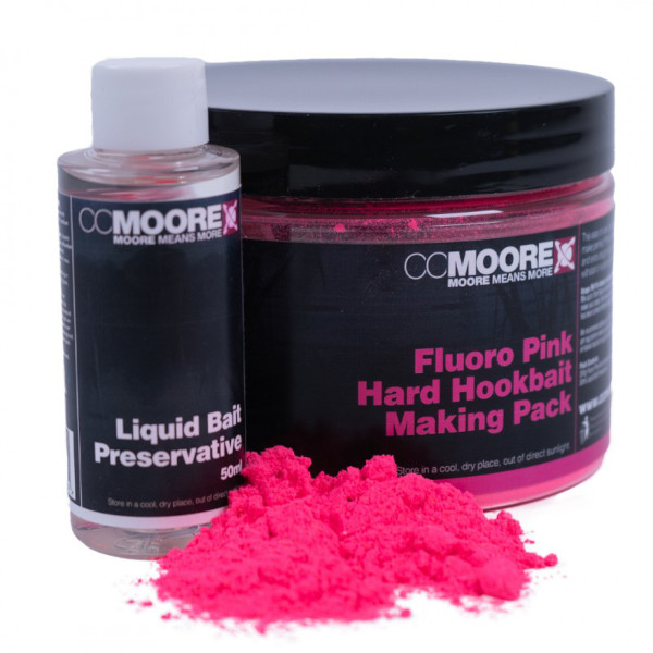 CC Moore Hard Hookbait Making Pack - Fluoro Pink