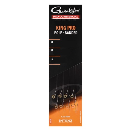 Gamakatsu Coarse King Pro Pole Banded 15cm (8 Sztuk)