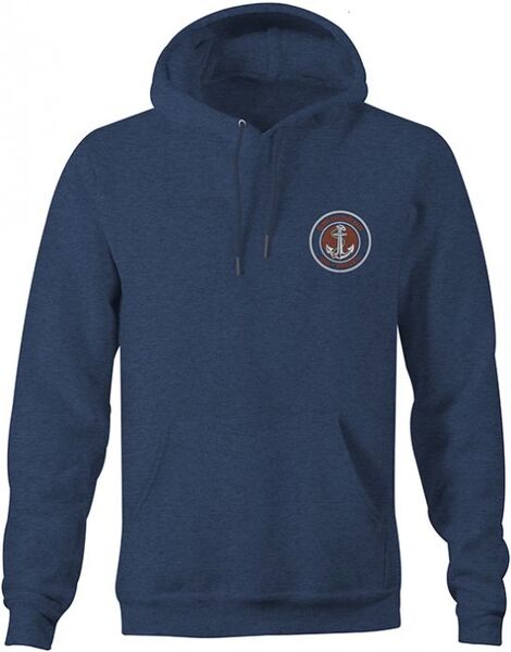 Bluza Wędkarska Grundens Sweat Displacement Hoodie Navy Heather