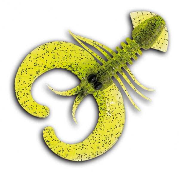 Delalande Crazy Craw, 2 sztuki! - Chartreuse Pepper