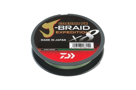 Plecionka Daiwa J-Braid Expedidtion X8 Dark Green (3000m)