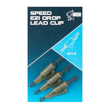 Nash Speed Ezi Drop Lead Clip (8 sztuk)