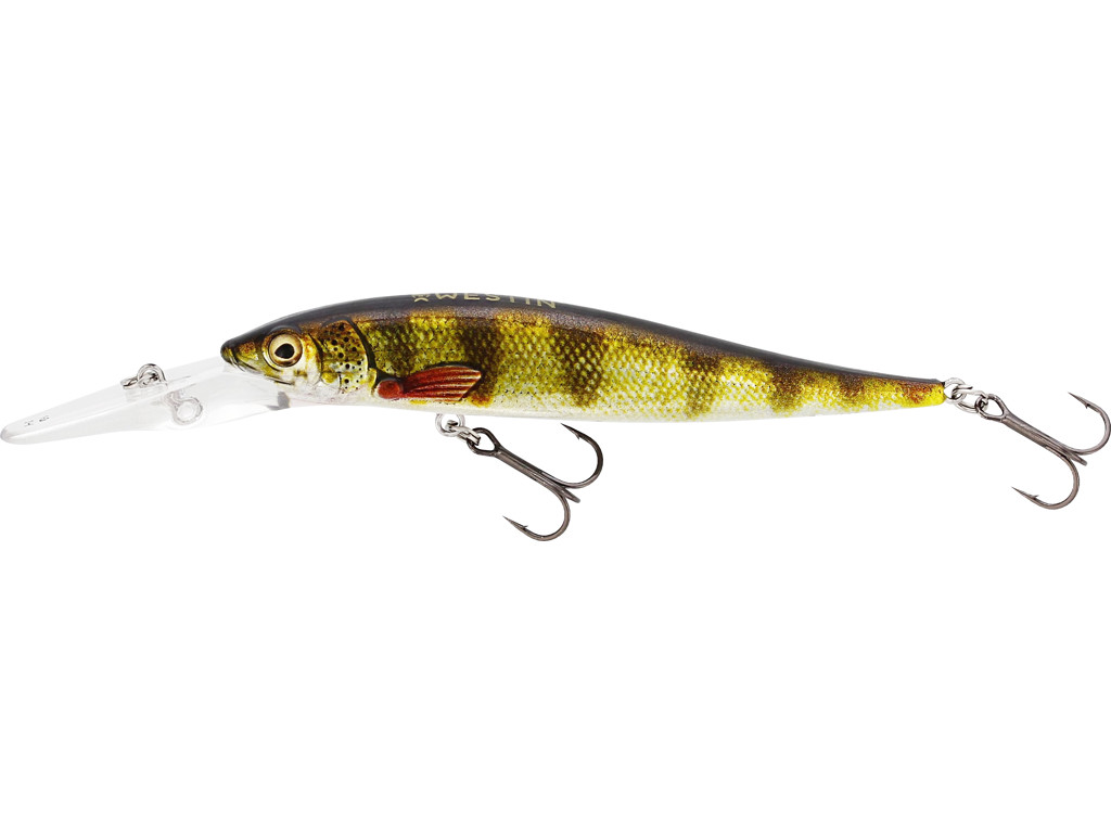 Wobler Westin Jerkbite MR Suspending 9cm (9g) - Real Perch