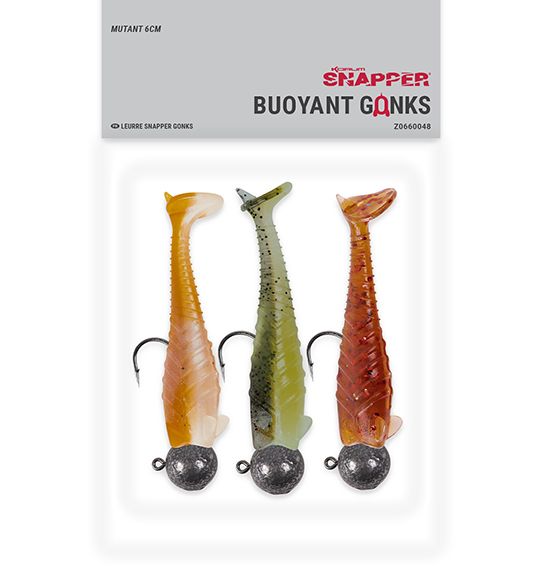 Korum Snapper Buoyant Gonks 6cm 5gr (3pcs) - Mutant