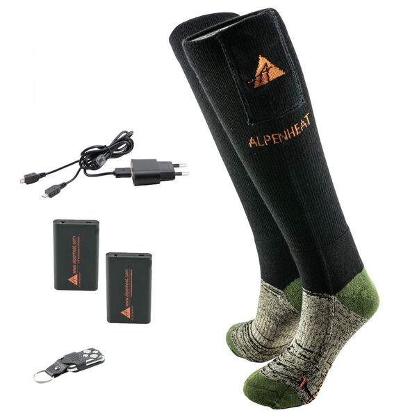 Alpenheat Heated Socks Merinowool With Remote Control