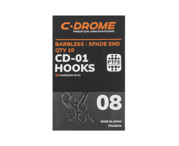 Preston C-Drome CD-01 Hooks (10 sztuk)