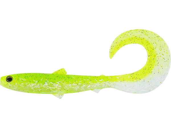 Westin BullTeez Curltail 8cm (3 sztuki) - Holy Chartreuse