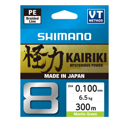 Plecionka Shimano Kairiki 8 Green 300m