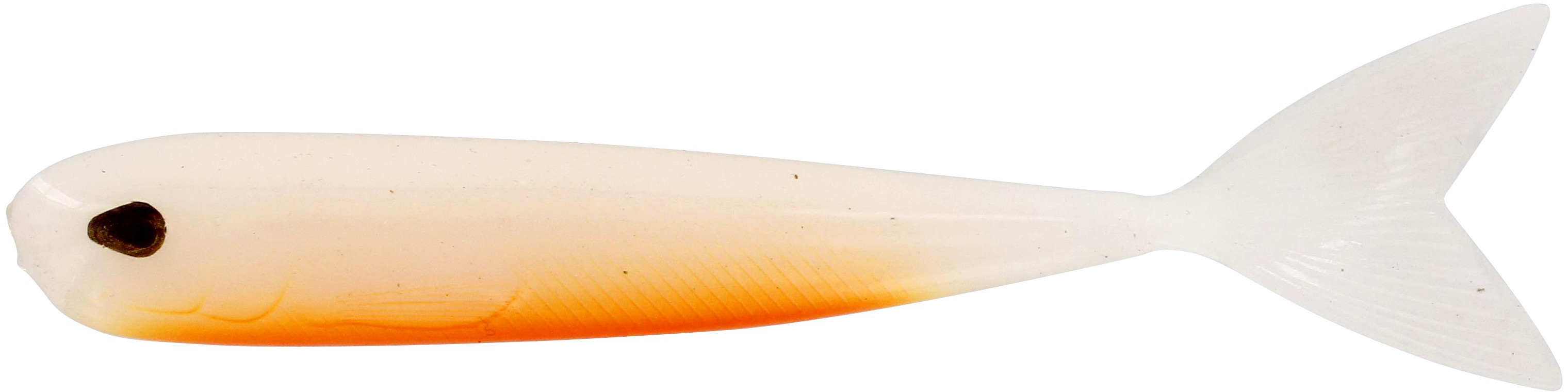 Westin Megateez V-Tail Shad 13cm (5 sztuk) - Orange Snow