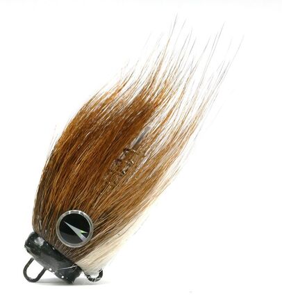 VMC Mustache Rig Cappuccino Bucktail Jighead Bezołowiowy