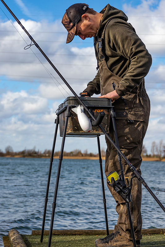 Stojak Fox Spomb Bucket Stand Kit - Double Bucket