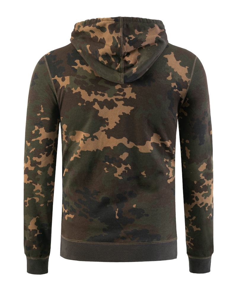 Bluza Wędkarska Korda Zip Hoodie Dark Kamo