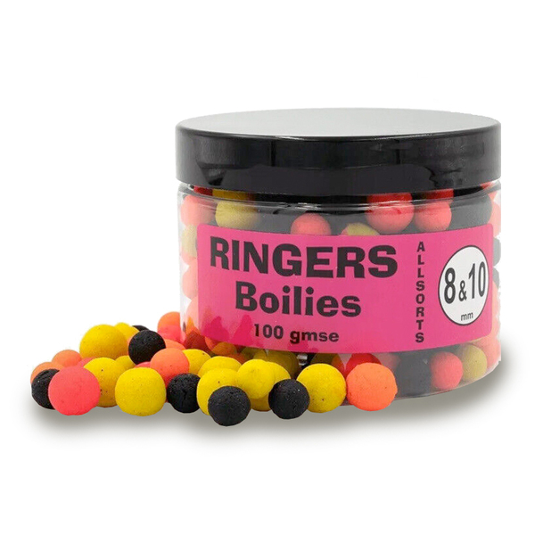 Ringers Boilies Allsorts 8mm & 10mm (100g)