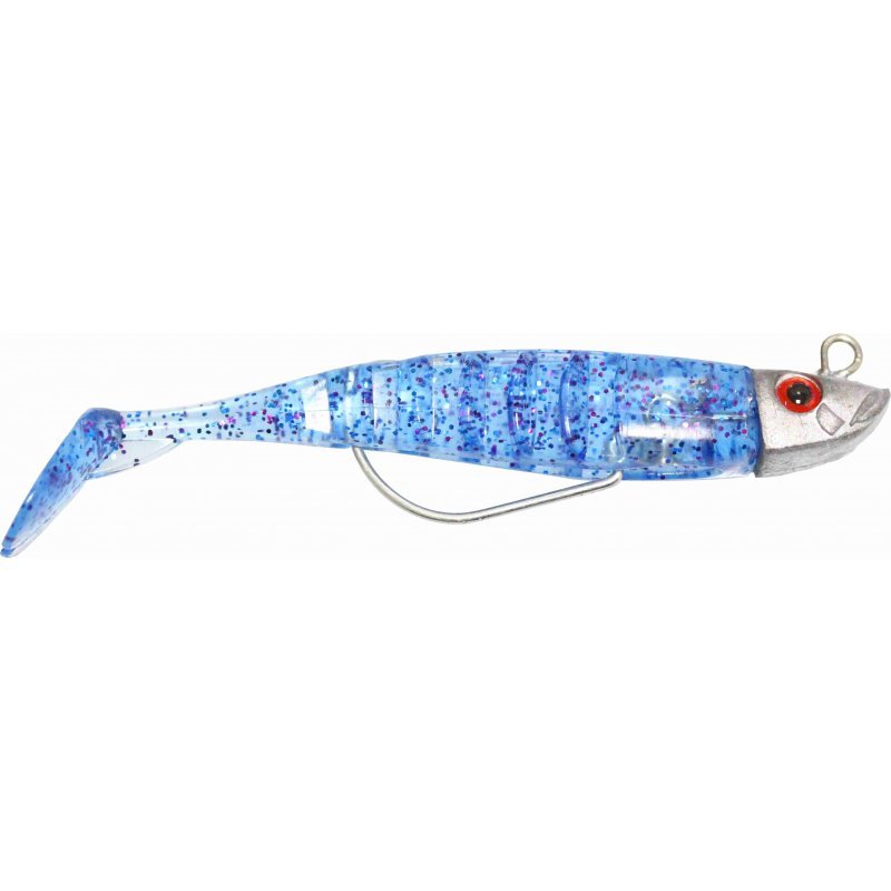 Yamashiro Gadida Soft Minnow  (1 Offset Jighead, 3 Bodies)